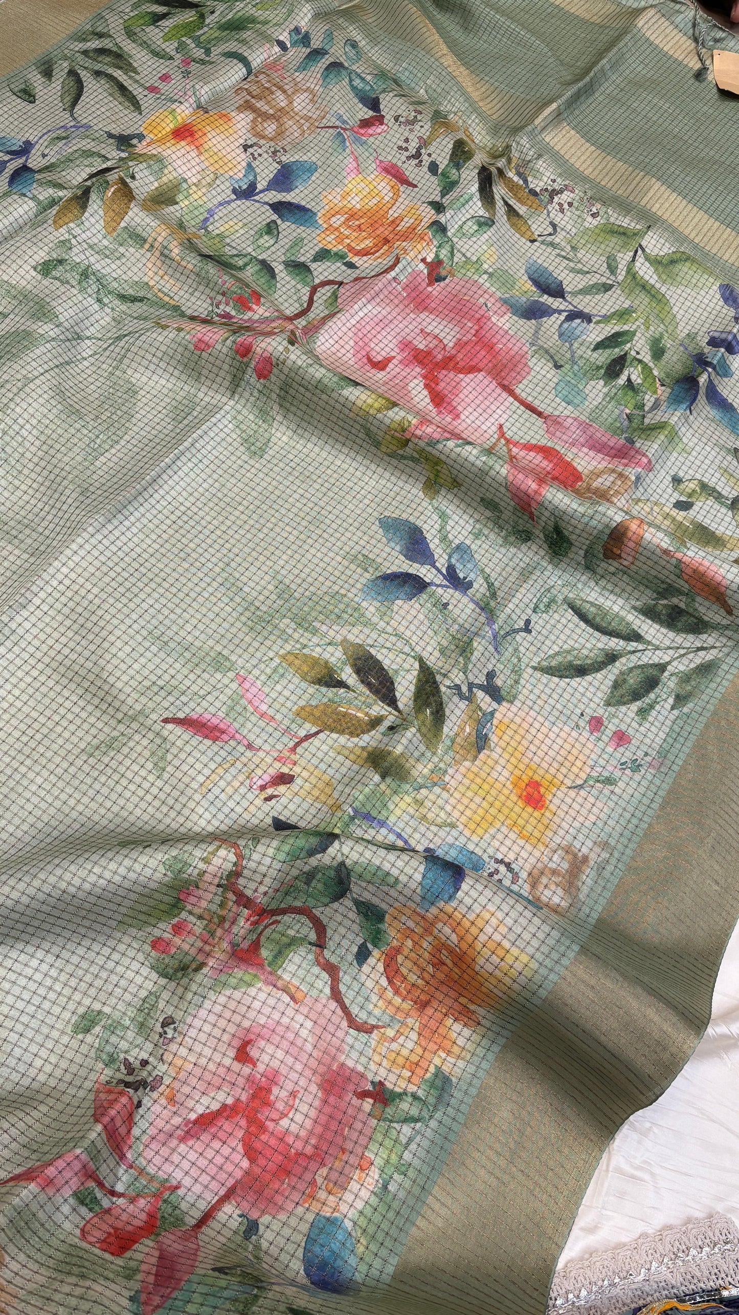 Semi Tussar sarees