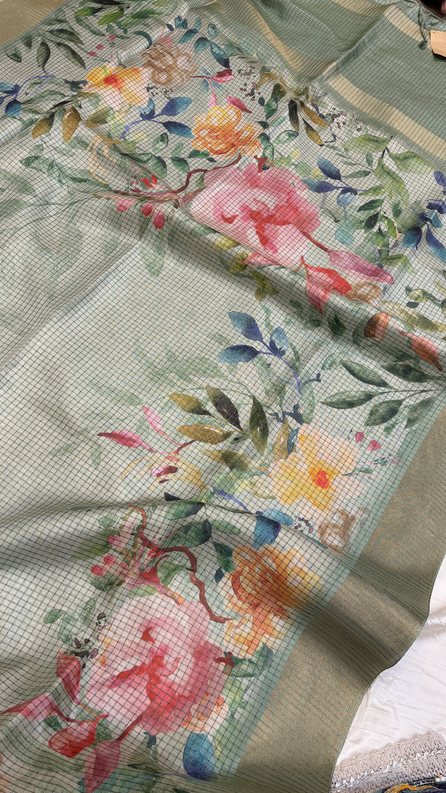 Semi Tussar sarees
