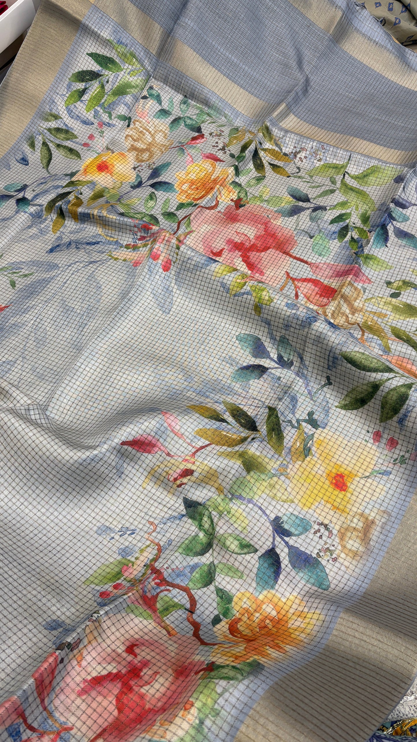 Semi Tussar sarees
