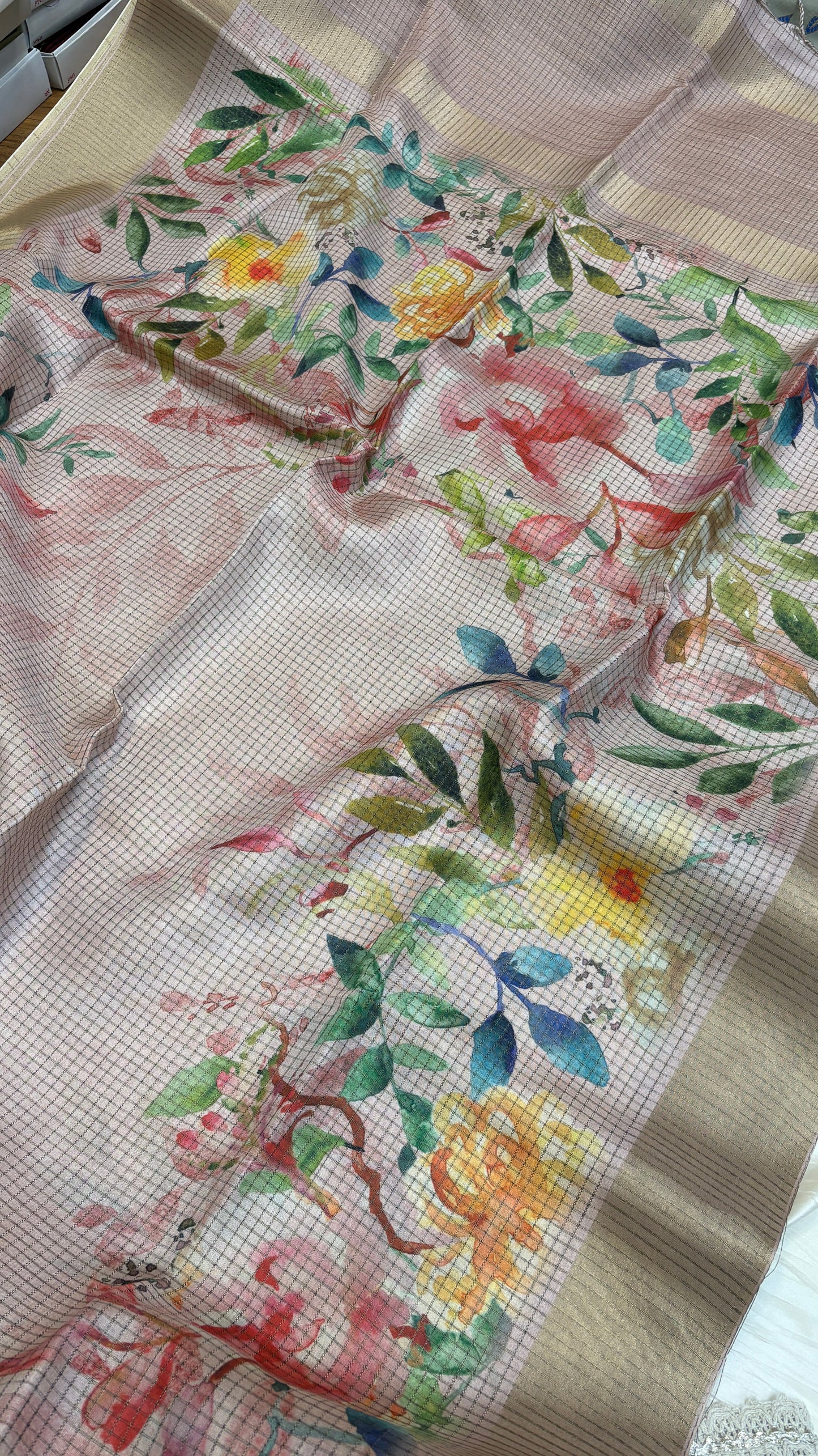 Semi Tussar sarees