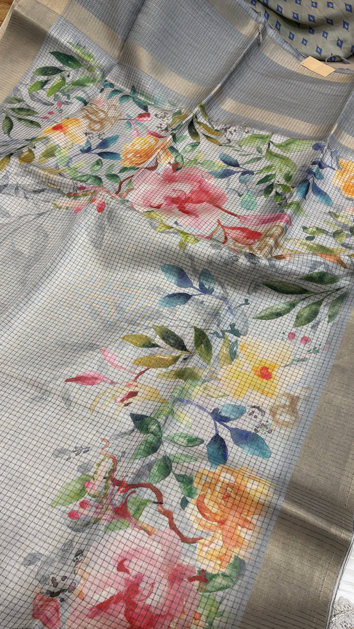 Semi Tussar sarees