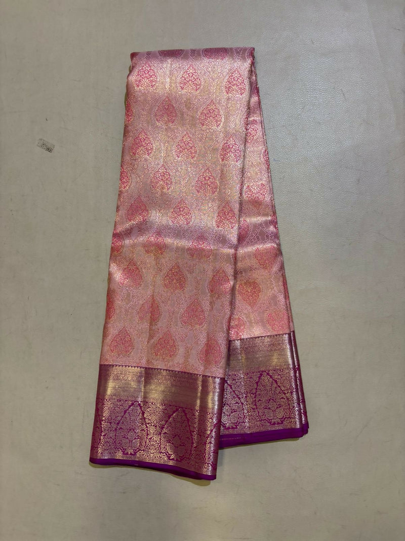 Ishana Bridal silk saree - Pure silk saree