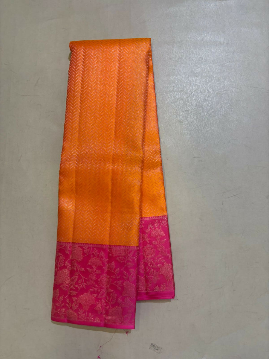 Sharvya Bridal silk saree - Pure silk saree