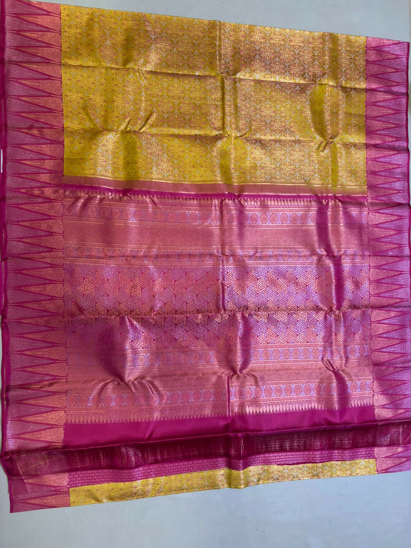 Kiaara Bridal silk saree - Pure silk saree