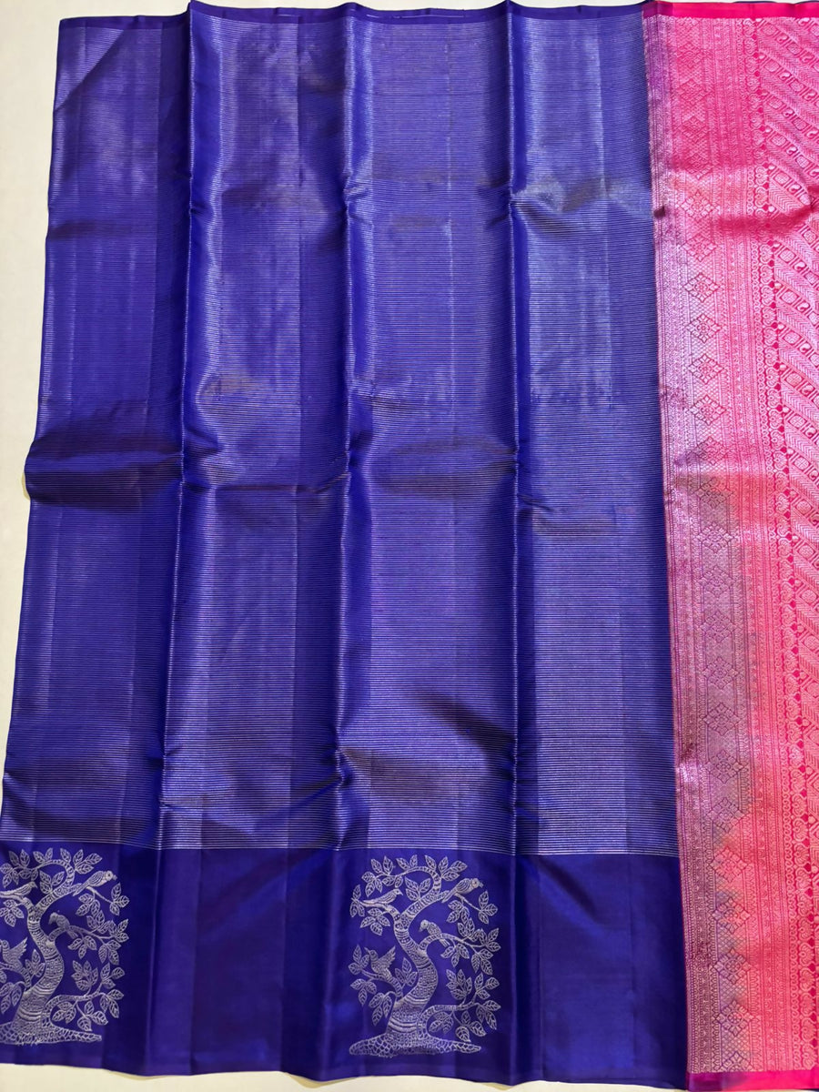 Vennira vaira oosi handloom softsilk saree - Pure silks saree-WGV1101