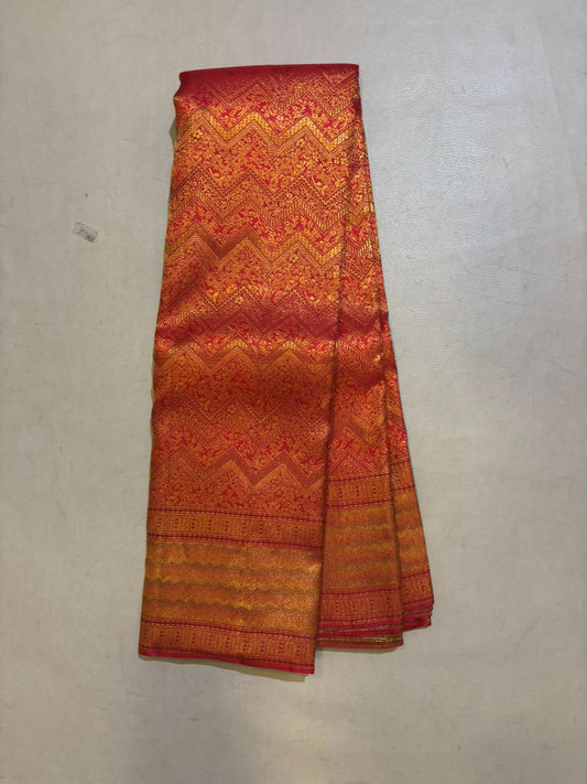 Ashritha Bridal softsilk saree - Pure silk saree