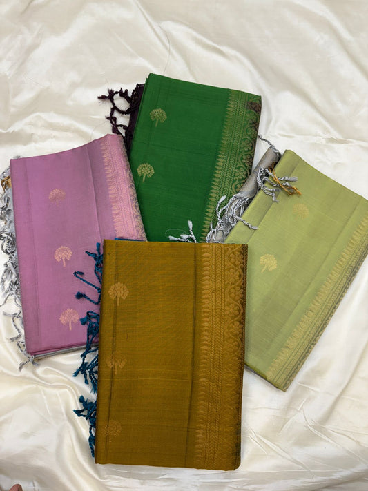 Mayil Turning - Handloom softsilk saree