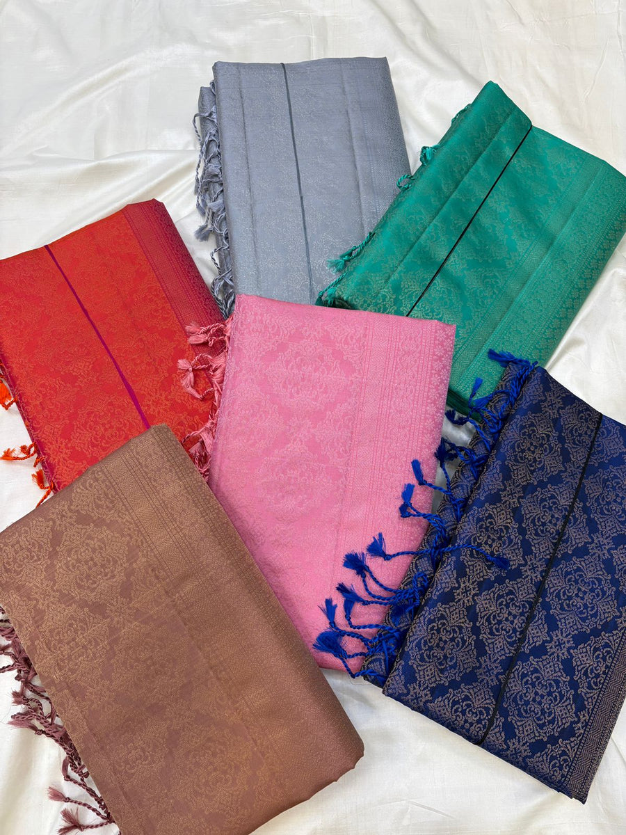 Vivaha Bridal Soft Silk - Handloom softsilk saree