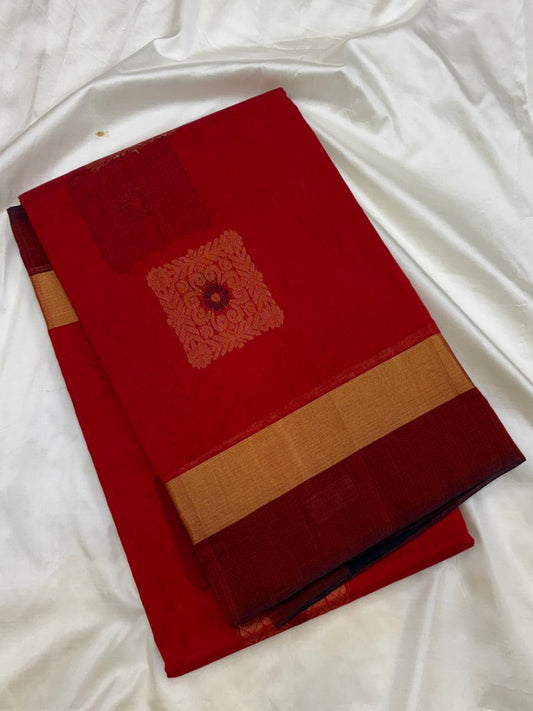 Red - Silk Cotton