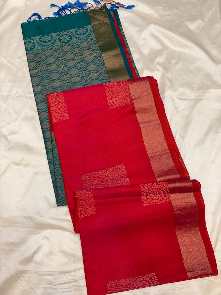 Uppada Tissue Border
