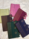 Manjari Soft Silk saree - Pure silk saree