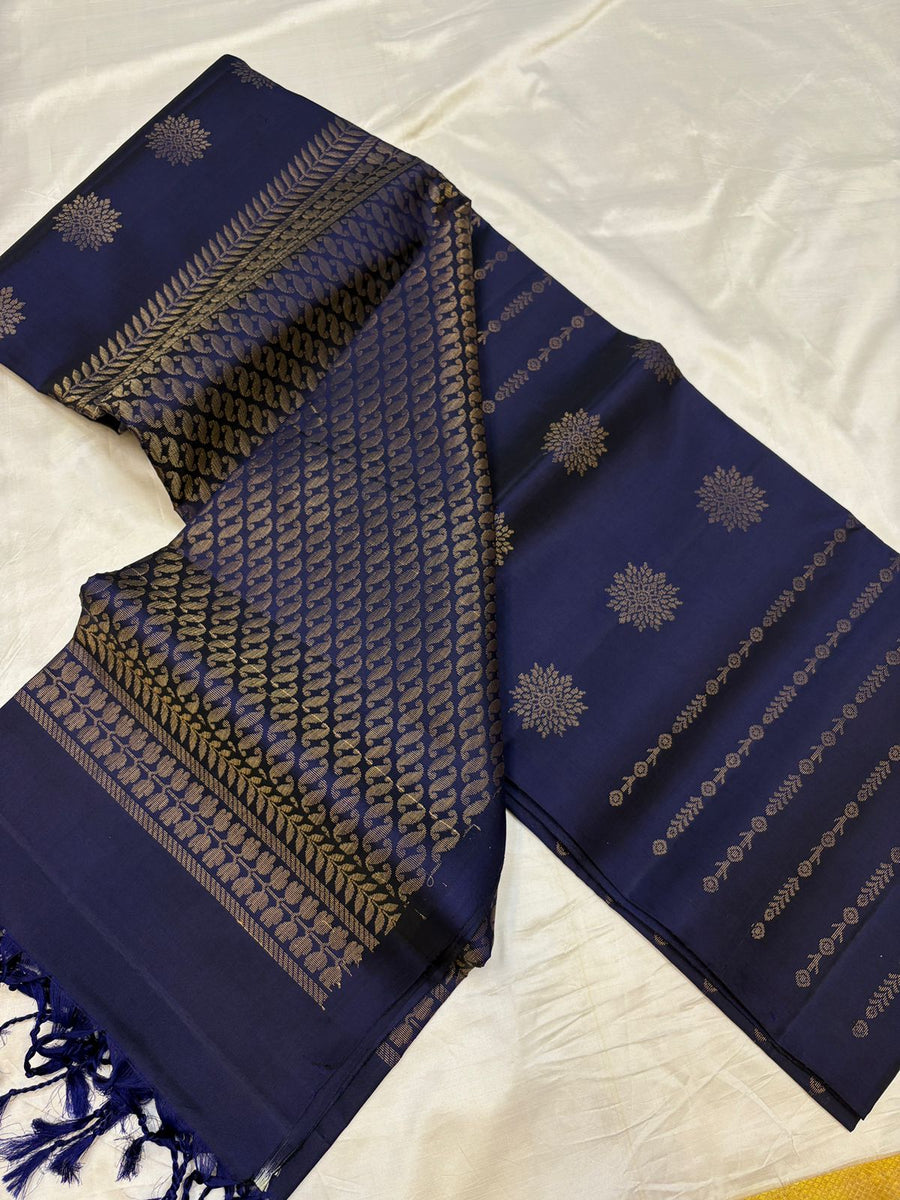 Manjari Soft Silk saree - Pure silk saree