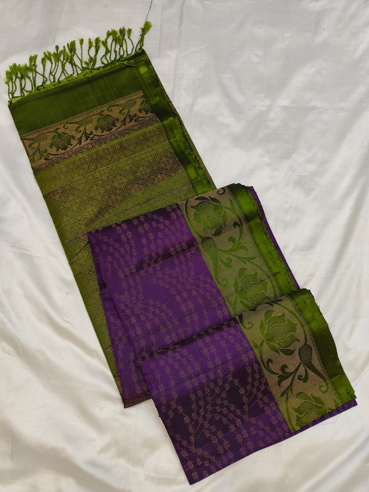 Rangoli Brocade Soft Silk