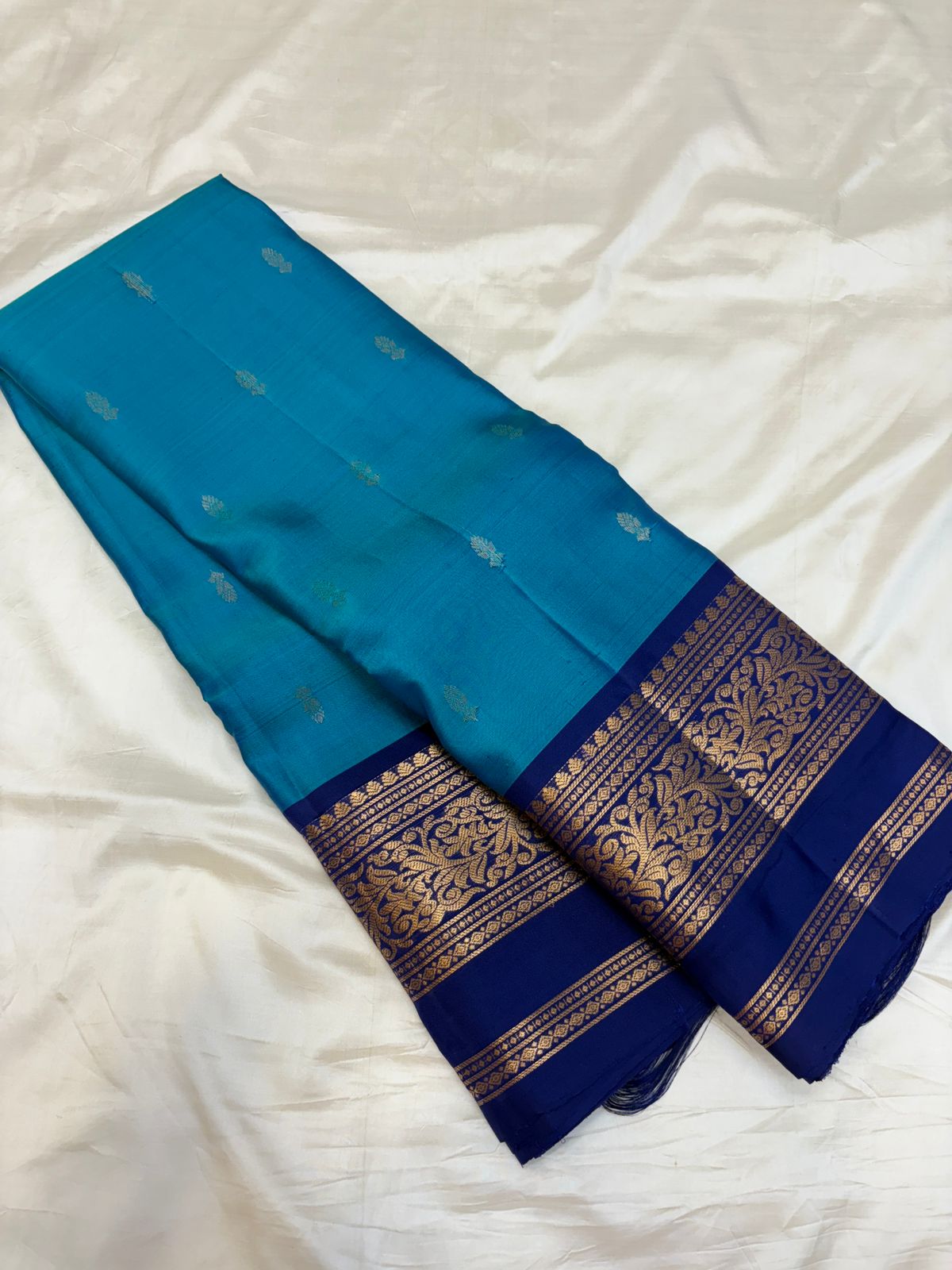 Kanchi border Soft Silk
