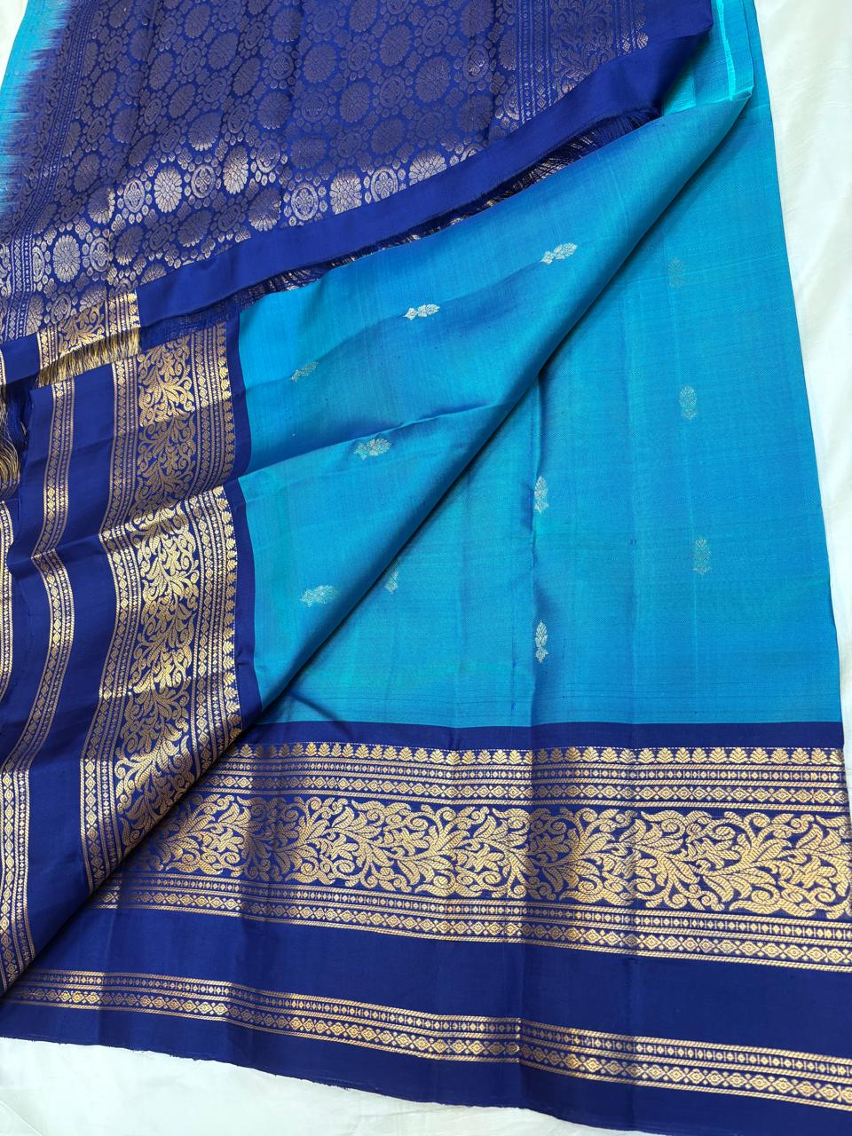 Kanchi border Soft Silk