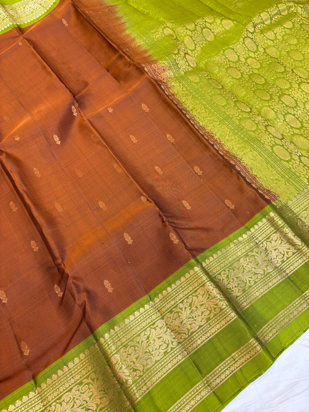 Kanchi border Soft Silk