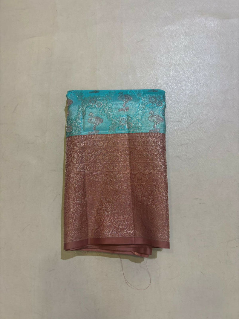 Diya Bridal handloom silk saree - Pure silk saree