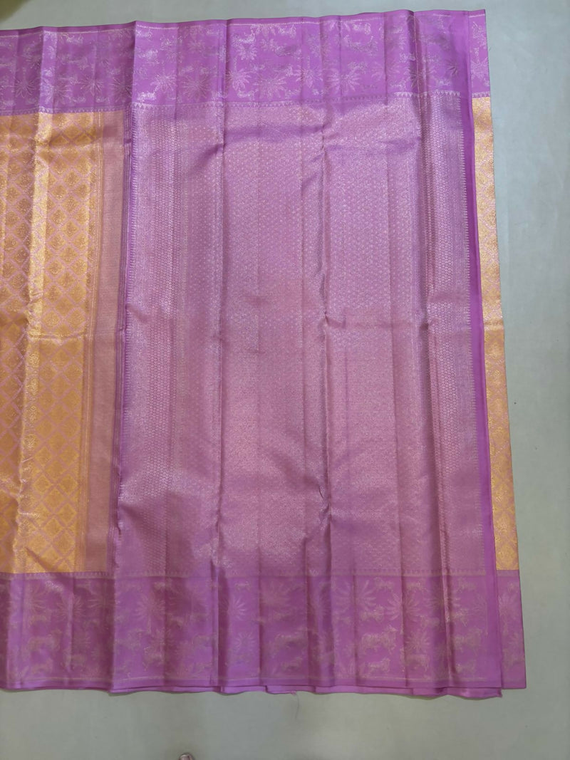 Chitrani Bridal silk saree - Pure silk saree