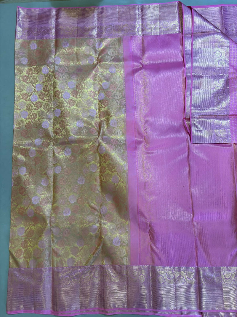 Malaroli Bridal silk saree - Pure silk saree