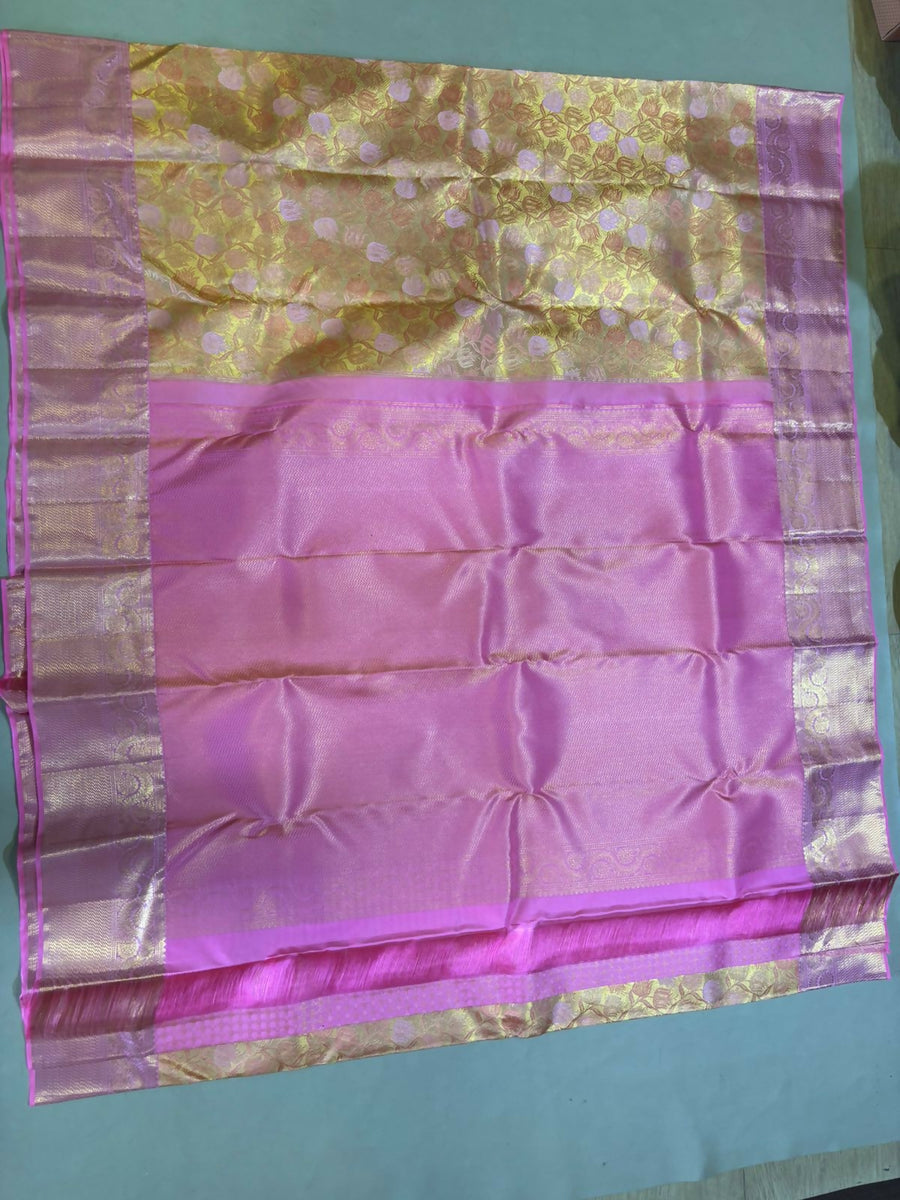 Malaroli Bridal silk saree - Pure silk saree