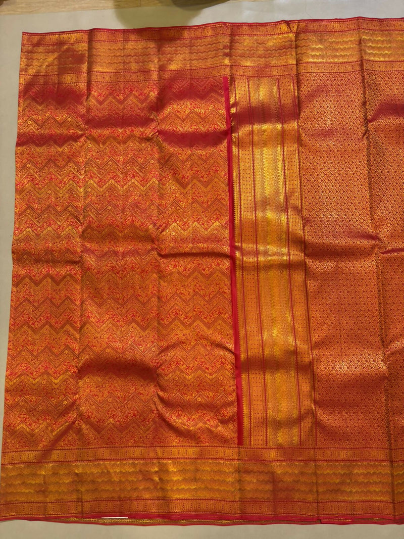 Ashritha Bridal silk saree - Pure silk saree