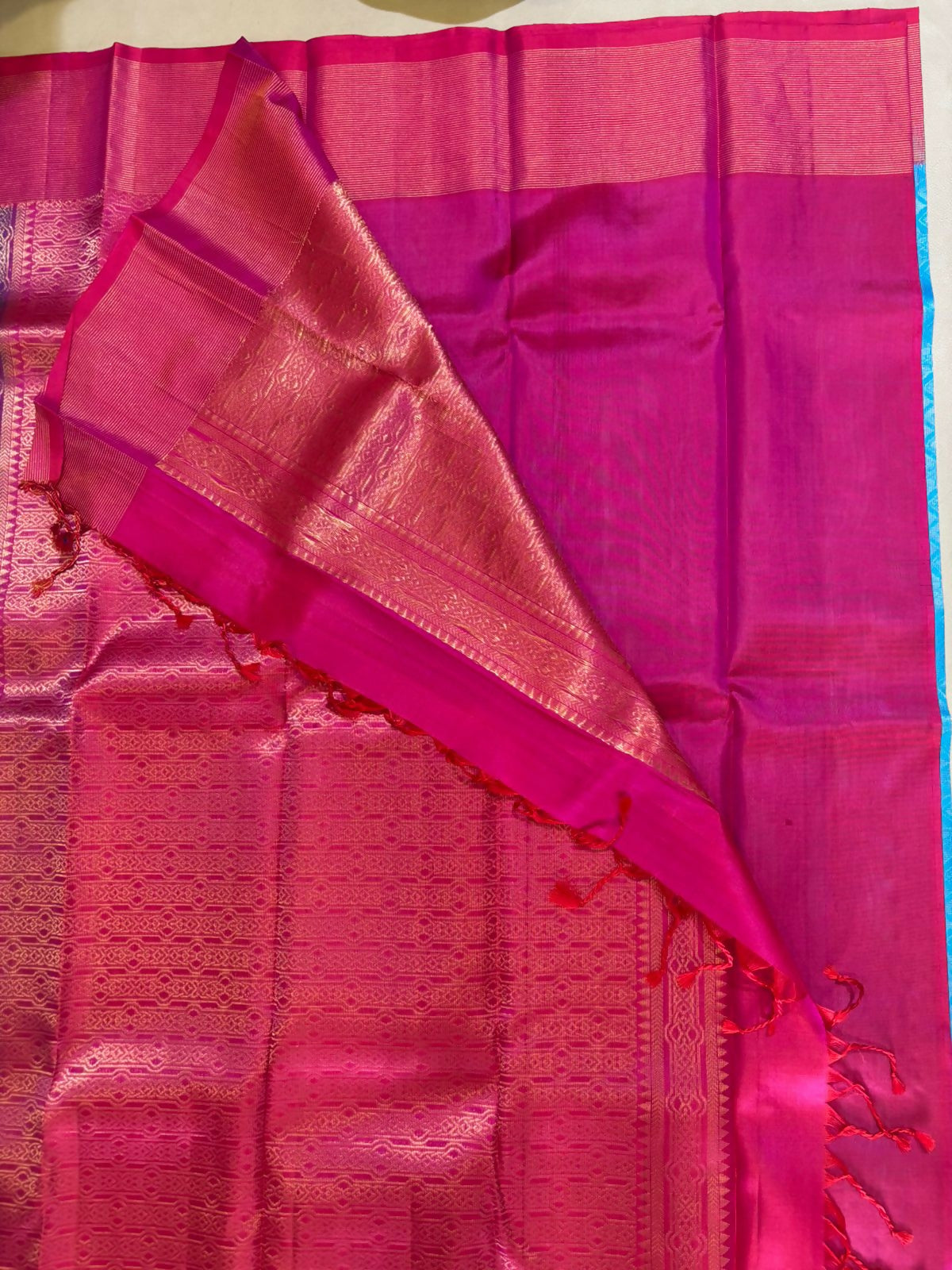 Reyna handloom softsilk saree - Pure silk saree set6