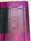 Thanima bottle green handloom softsilk saree - Pure silk saree