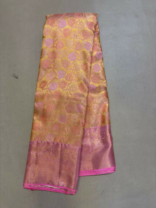 Malaroli Bridal softsilk saree - Pure silk saree