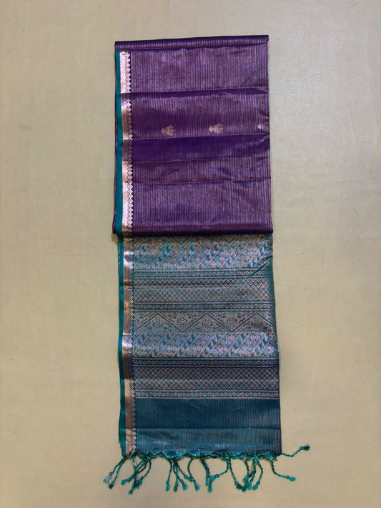 Vidhura tissue silk saree