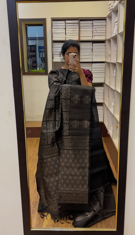 Kannagi handloom softsilk saree - Pure silk saree
