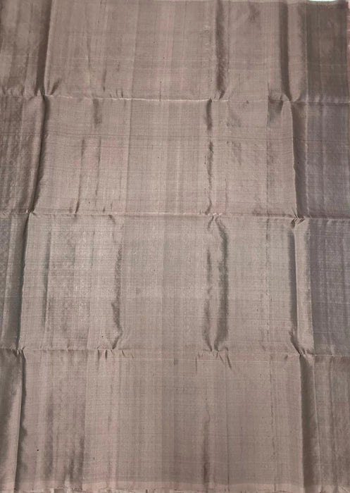 Sindhuma chocolate brown color body, pallu , blouse pure silk saree