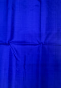 Aazhiya dual blue color body & ink blue color pallu , blouse pure silk saree